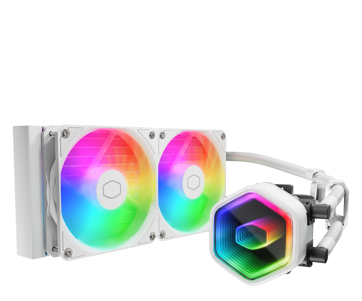 Cooler Master Chłodzenie wodne MasterLiquid 240 Core II ARGB White