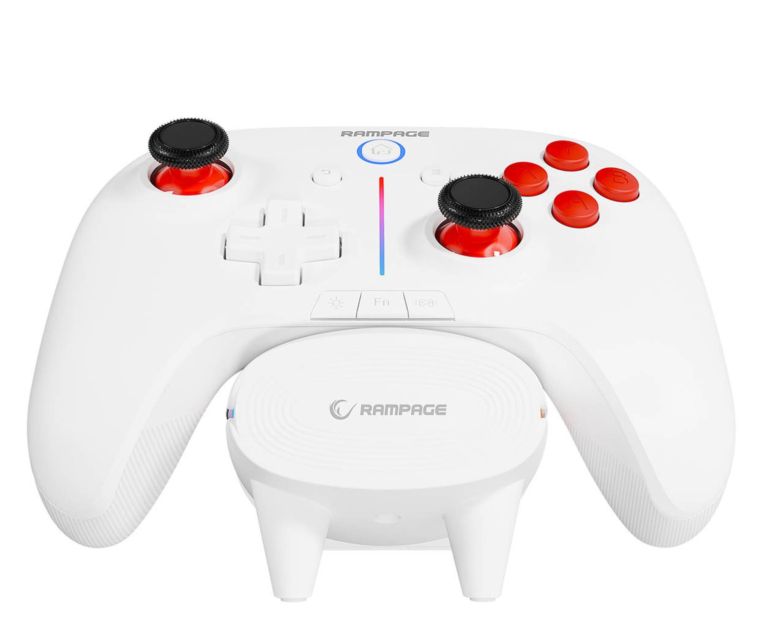 Rampage bezprzewodowy Hydra Pro Hall Effect White