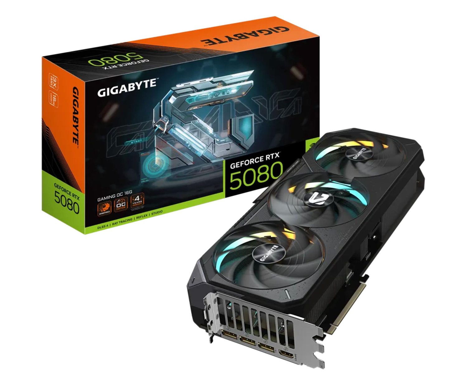 Gigabyte GeForce RTX 5080 Gaming OC 16GB GDDR7 256bit DLSS 4