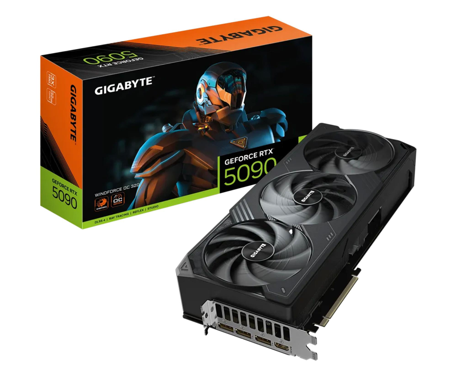 Gigabyte GeForce RTX 5090 Windforce OC 32GB GDDR7 DLSS5
