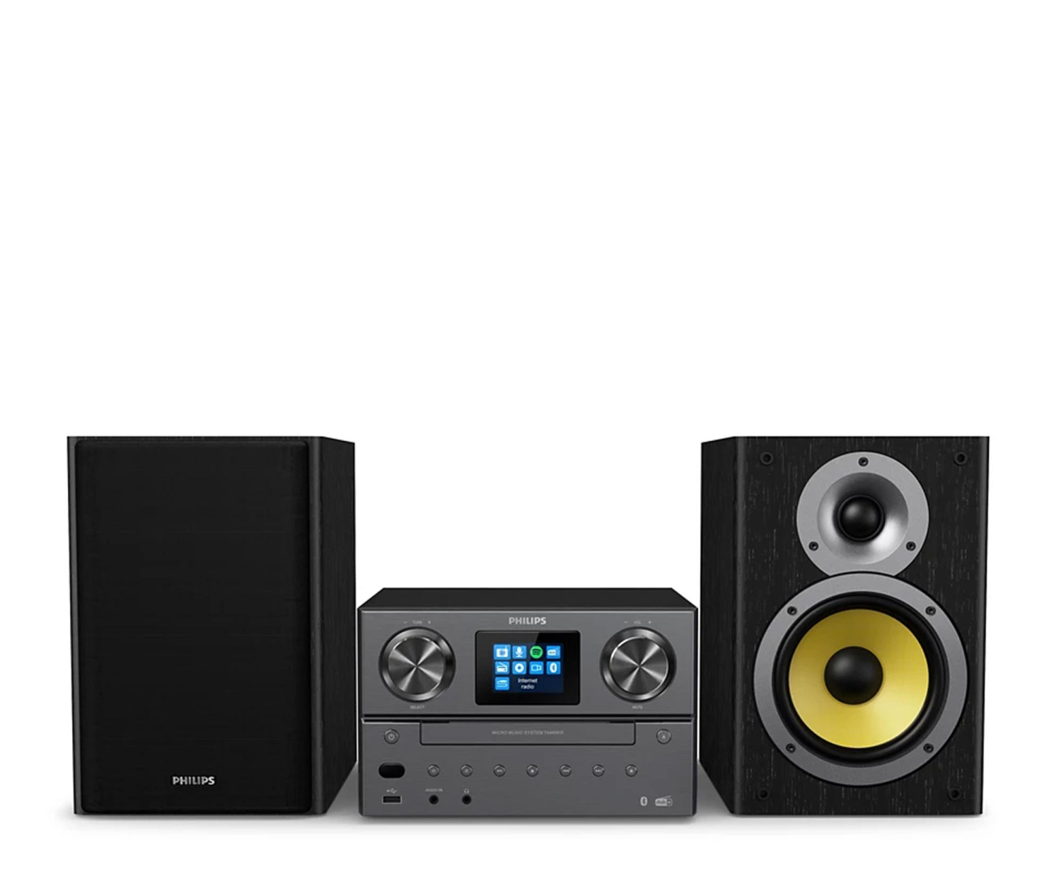 Philips TAM8905/10 Wi-Fi, BT, Spotify Connect, Radio Internetowe, Tu