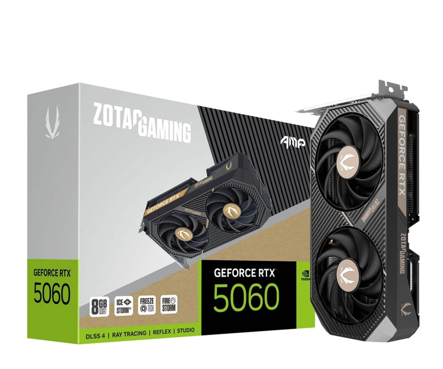 ZOTAC Karta graficzna GeForce RTX 5060 AMP 8GB GDDR7 128bit 3DP/HDMI