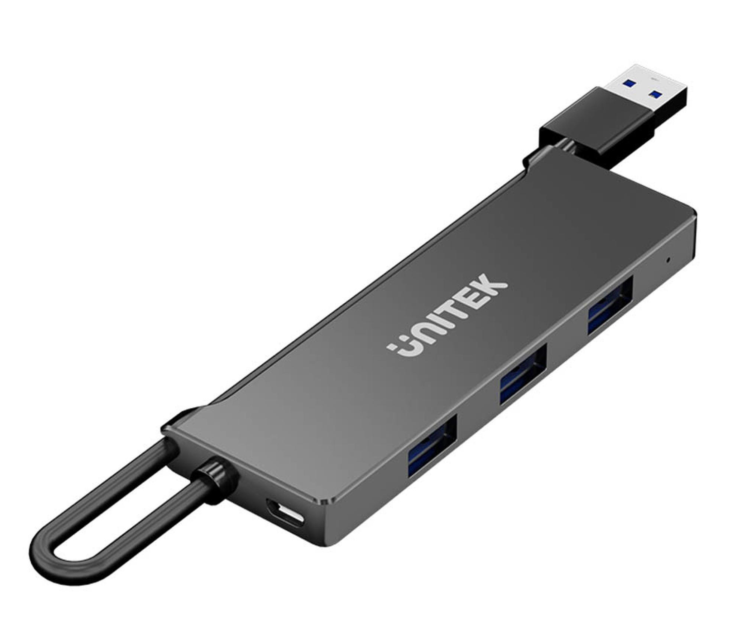 Unitek Hub USB-A 4 porty USB-A 5 Gbps