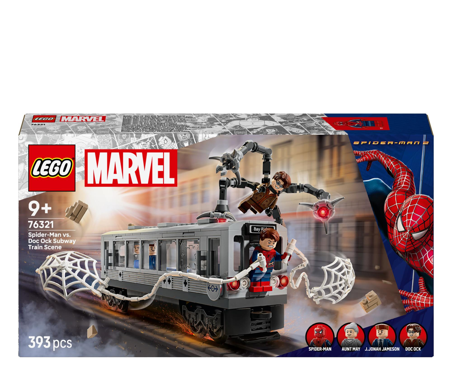 LEGO Marvel Spider-Man kontra Doc Ock — scena w metrze 76321 - odbiór za 0 zł we wszystkich salonach x-kom i Neonet