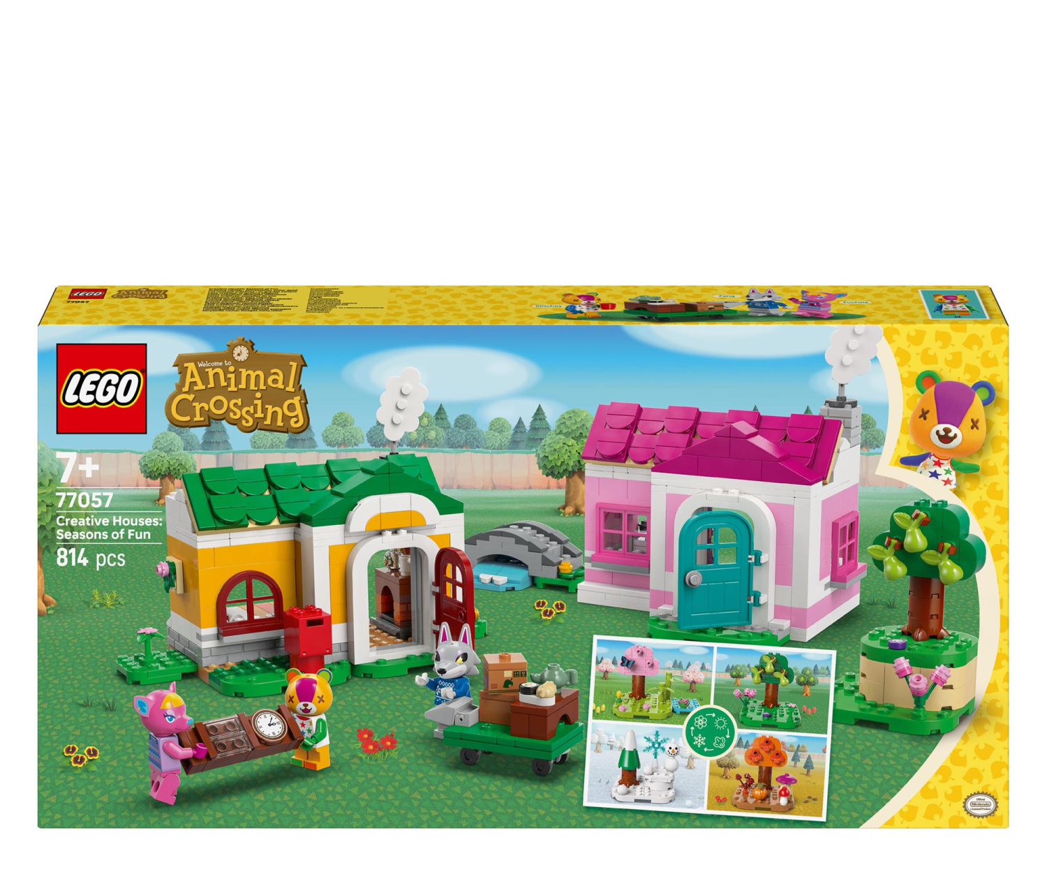LEGO Animal Crossing 77057 Kreatywne domy: Pory zabawy - odbiór za 0 zł we wszystkich salonach x-kom i Neonet