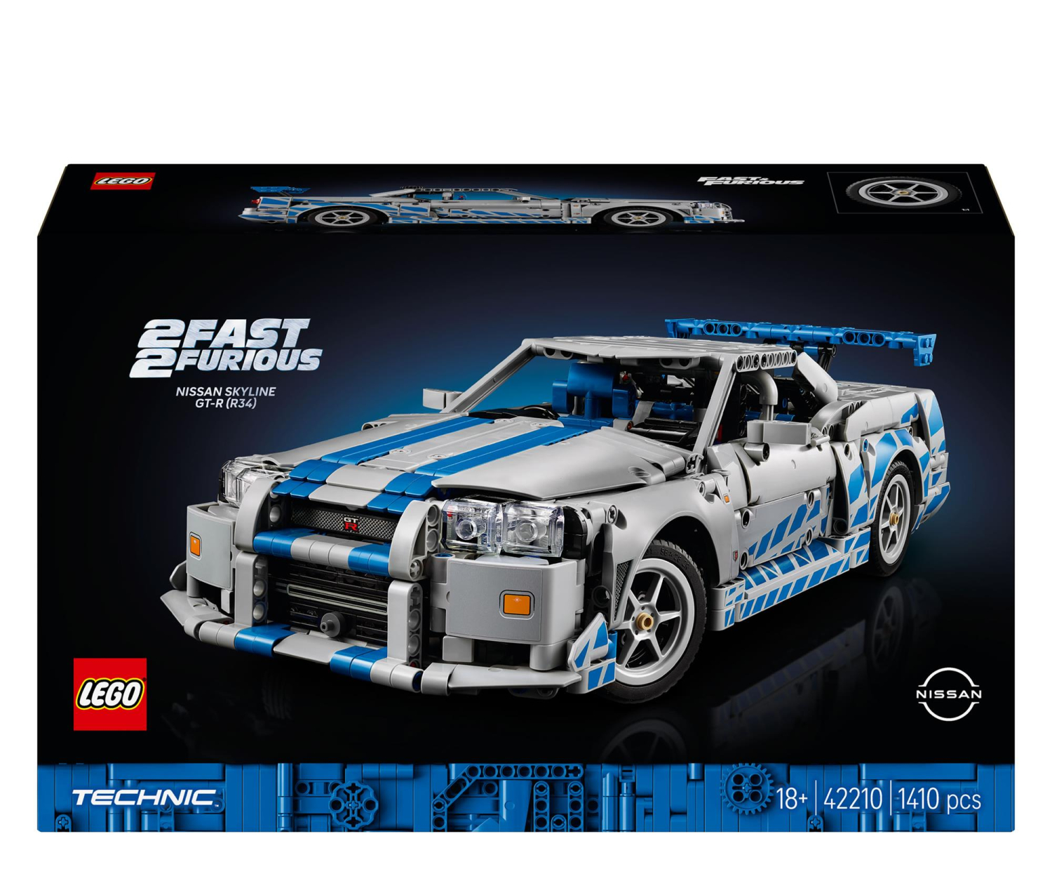 LEGO Technic 42210 Samochód Nissan Skyline GT-R - odbiór za 0 zł we wszystkich salonach x-kom i Neonet