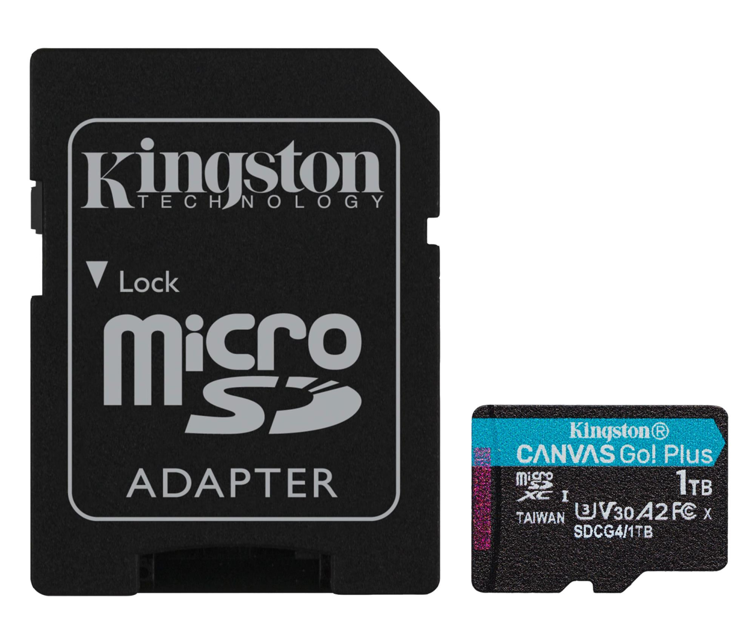 Kingston 1TB microSDXC Canvas Go! Plus Gen4 200MB/s A2 U3 V30