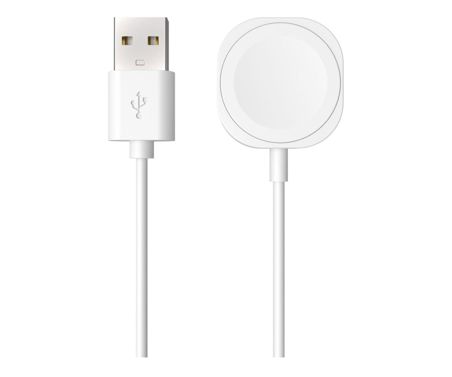 FIXED USB-A Charging Cable do Apple Watch white