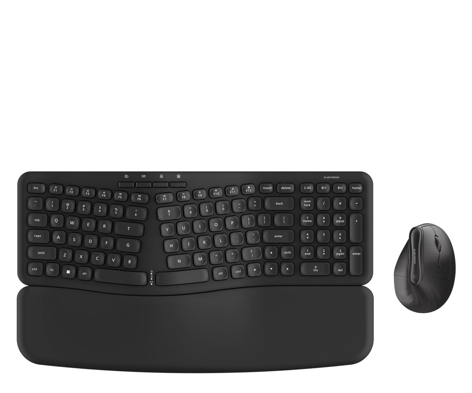 Silver Monkey Ergonomic 70 Combo Wireless Set