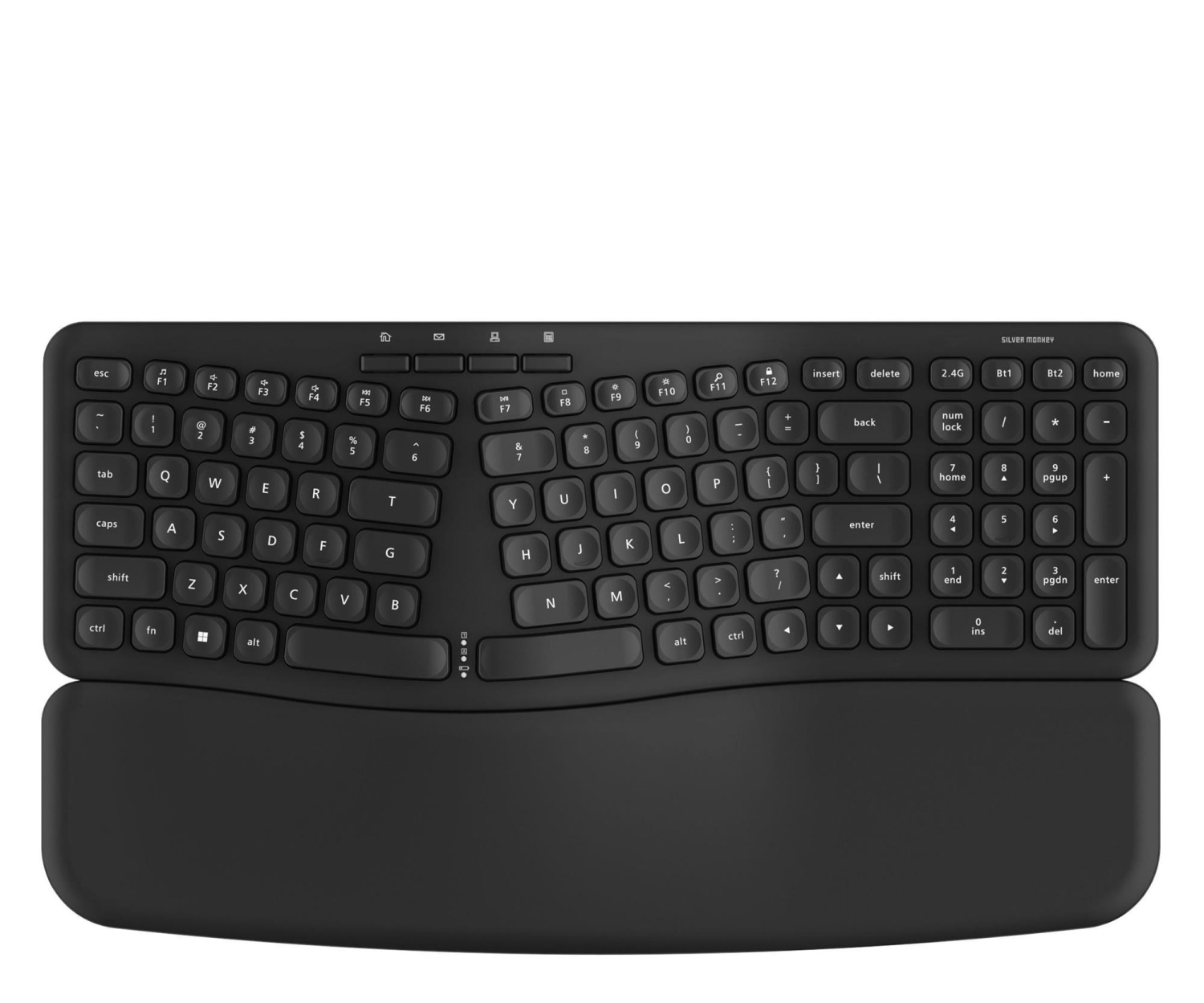 Silver Monkey Ergonomic 70 Wireless Keyboard