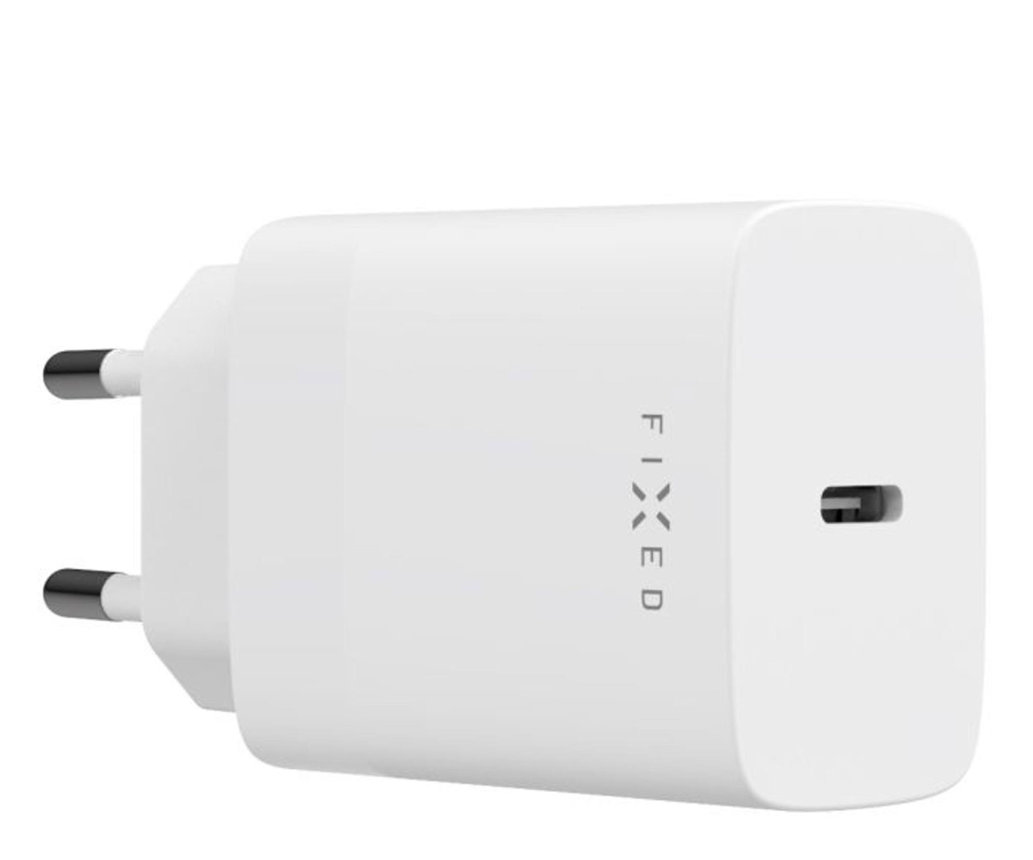 FIXED Ładowarka sieciowa 230W 1xUSB-A + kabel USB-C 1m biały