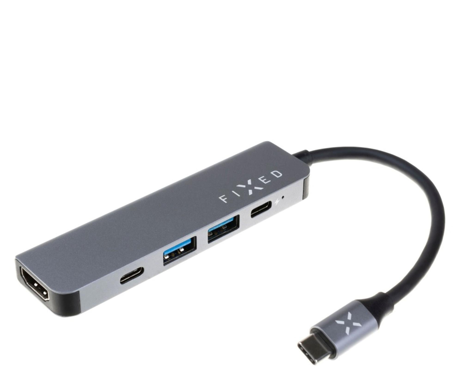 FIXED HUB Mini 5w1 2xUSB-C, 2xUSB-A, HDMI