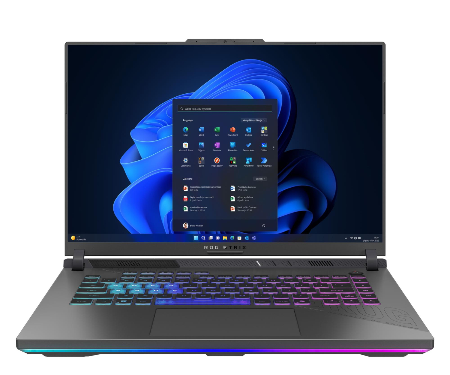 ASUS ROG Strix G16 R9-8940HX/16GB/1TB/Win11 RTX5070Ti 165Hz