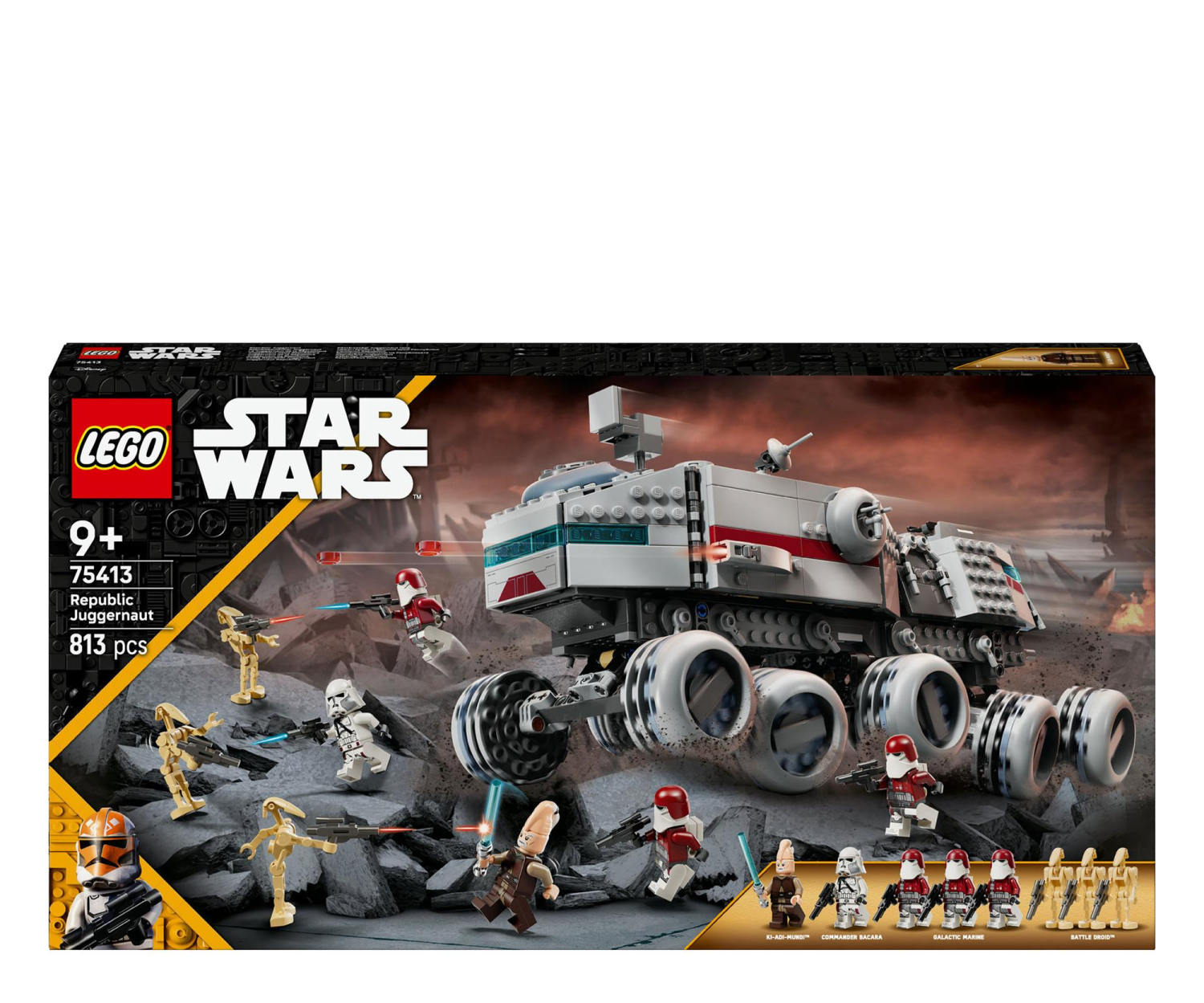 LEGO Star Wars 75413 Czołg Republiki Juggernaut - odbiór za 0 zł we wszystkich salonach x-kom i Neonet