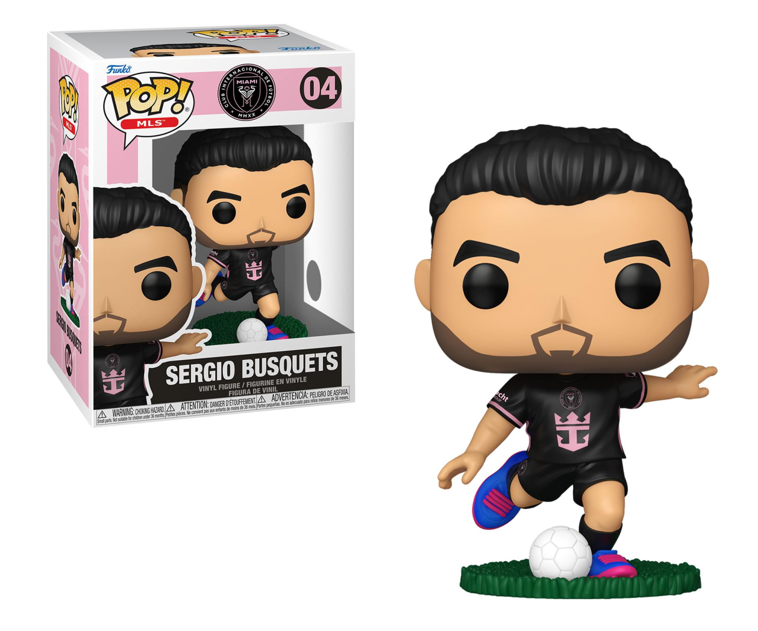Funko POP MLS: Inter Miami - Sergio Busquets (away)