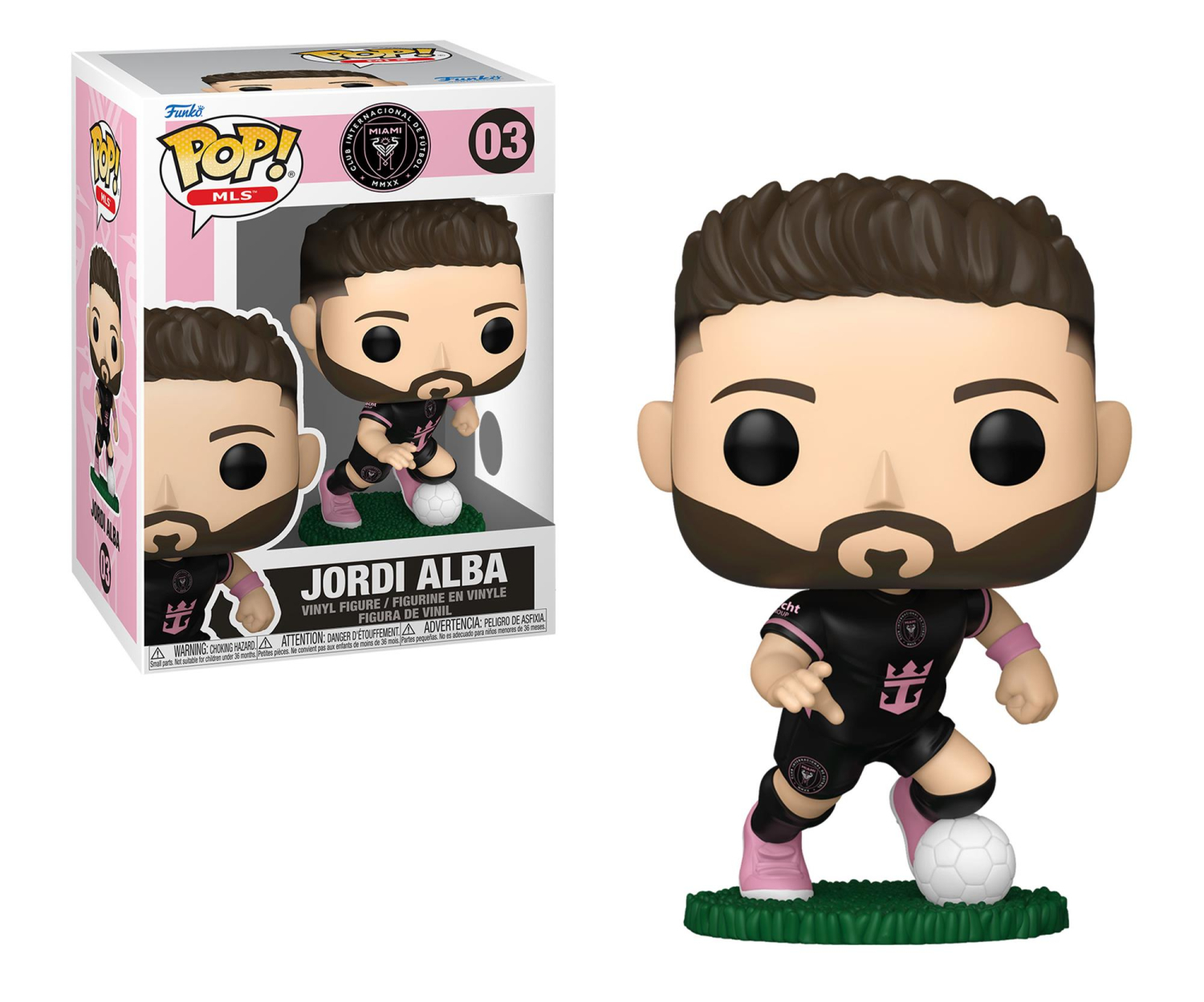Funko POP MLS: Inter Miami - Jordi Alba (away)