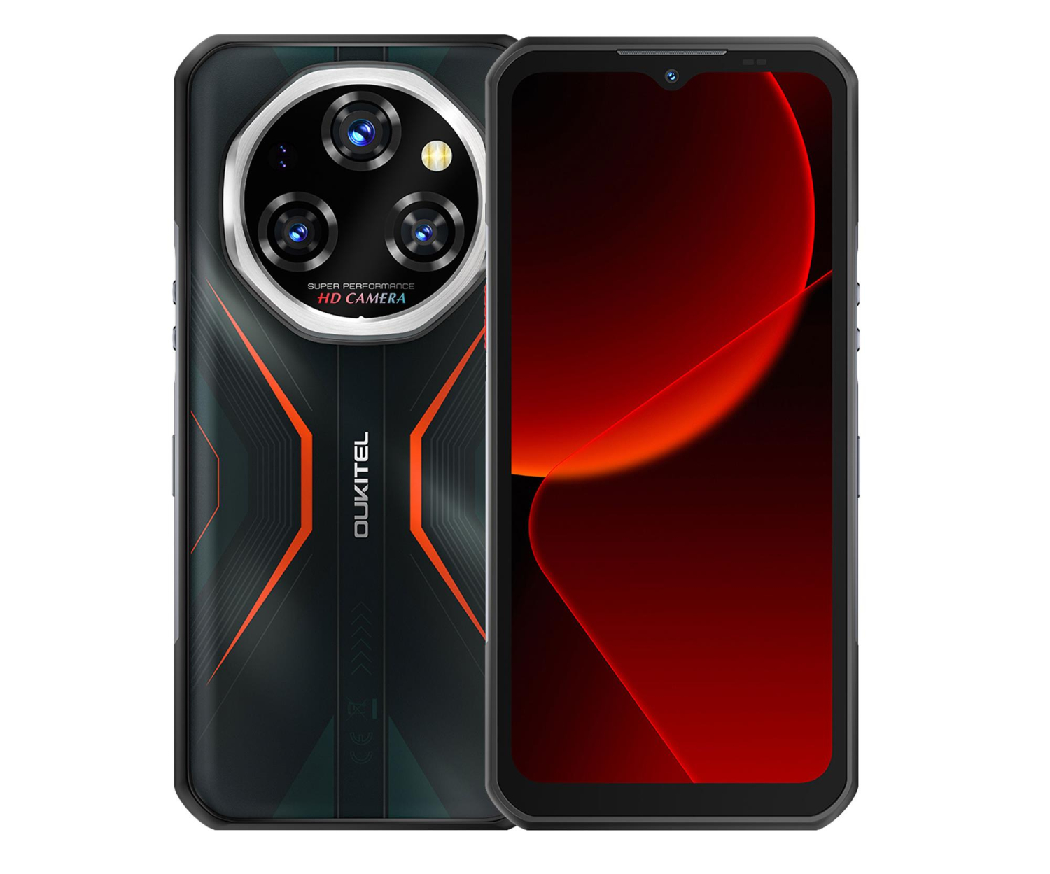 OUKITEL WP55 5G 12/256GB 11.000mAh pomarańczowy 120Hz