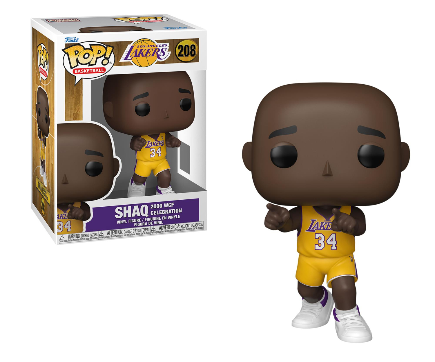 Funko POP NBA: Lakers - Shaq ('00 WCF Celebration)