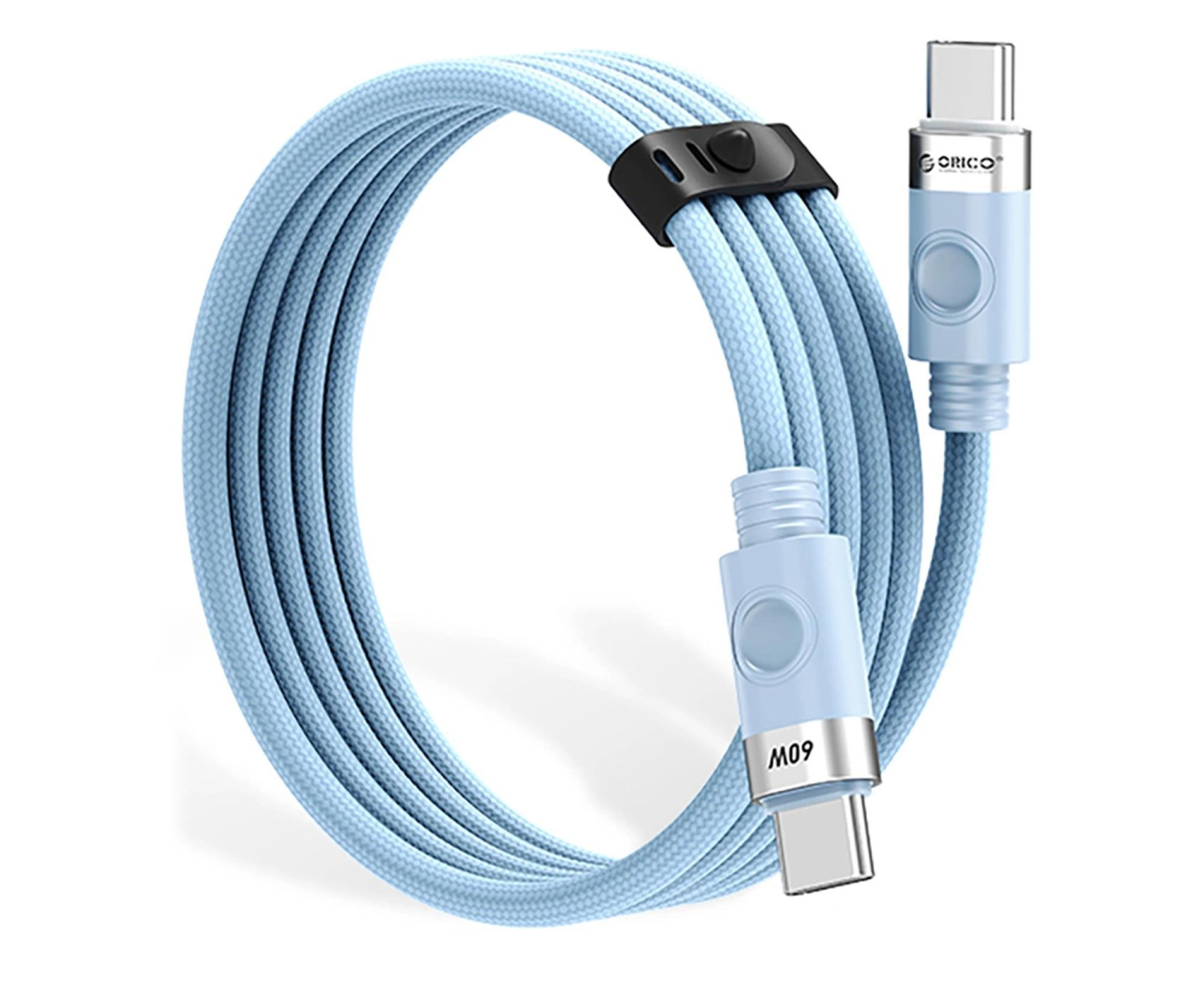Orico CDX 60W 3A Power Delivery USB-C - USB-C 1m - niebieski