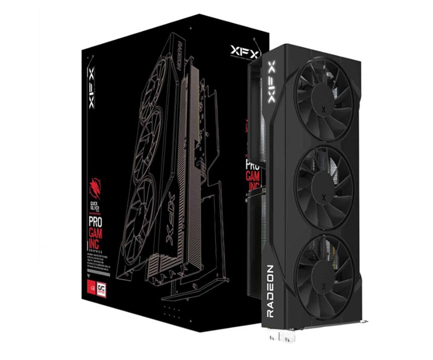 XFX Radeon RX 9060 XT Swift Gaming 3-Fan OC 16GB GDDR6