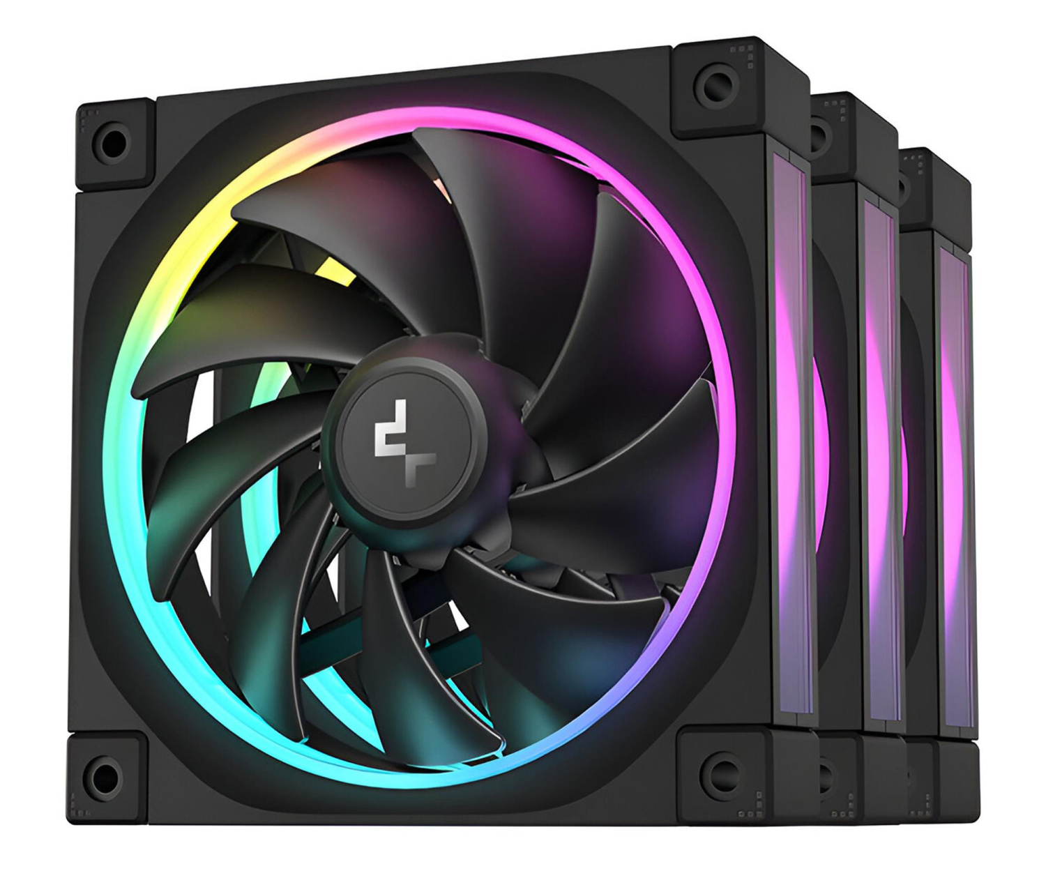 DeepCool FL12 RGB 120mm 3szt. Czarny