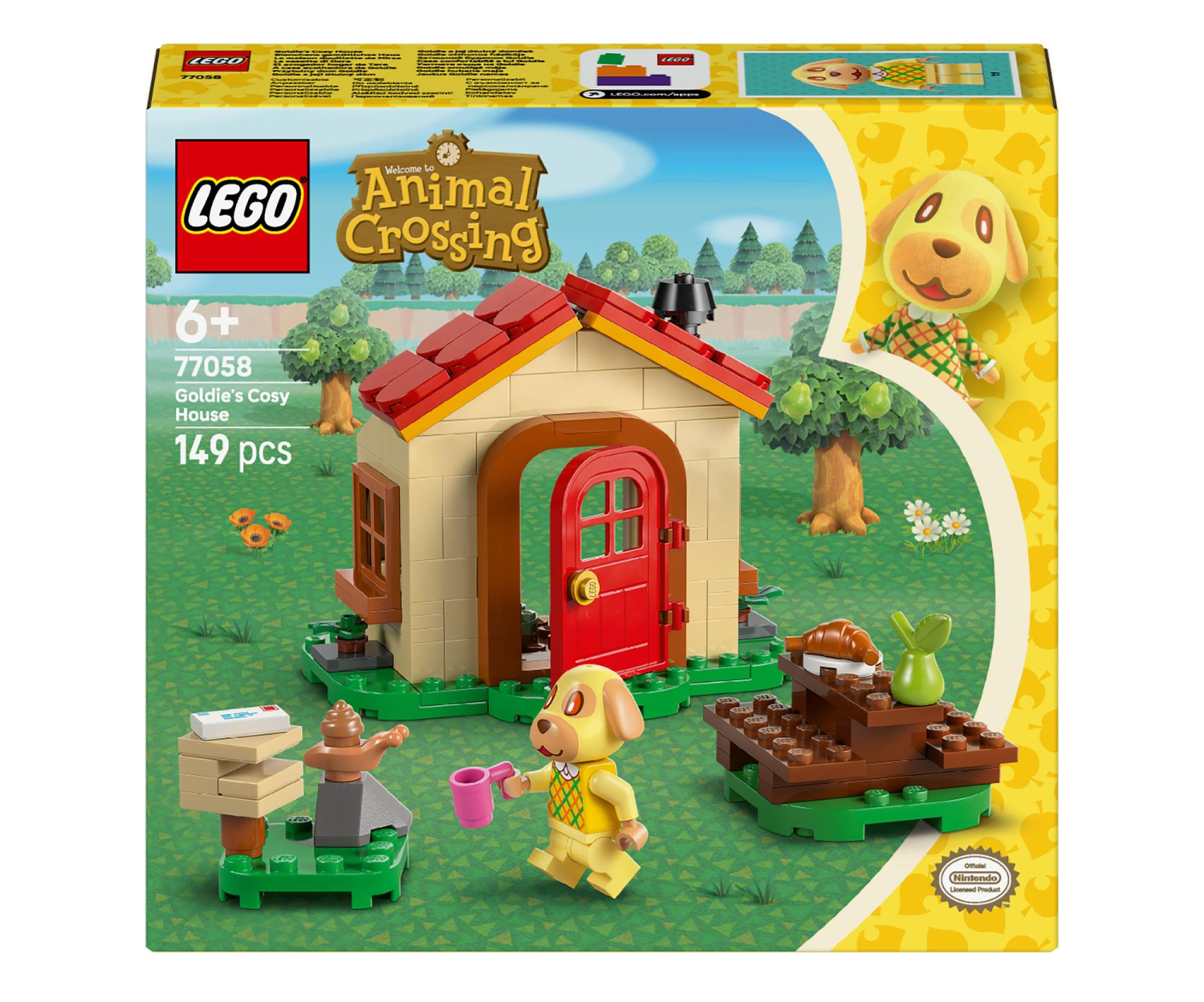 LEGO Animal Crossing 77058 Przytulny dom Goldie - odbiór za 0 zł we wszystkich salonach x-kom i Neonet