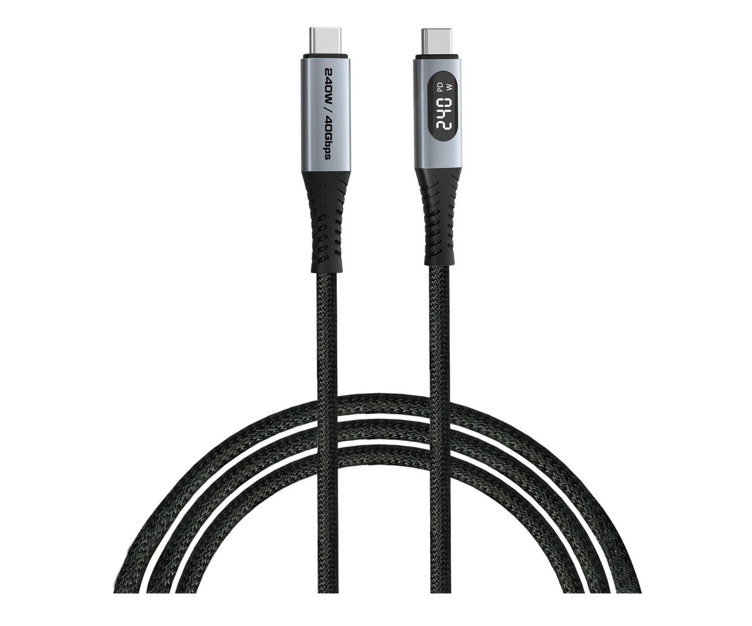 Verbatim Sync & Charge Cable USB-C to USB-C 240W 40 Gbps Display 120