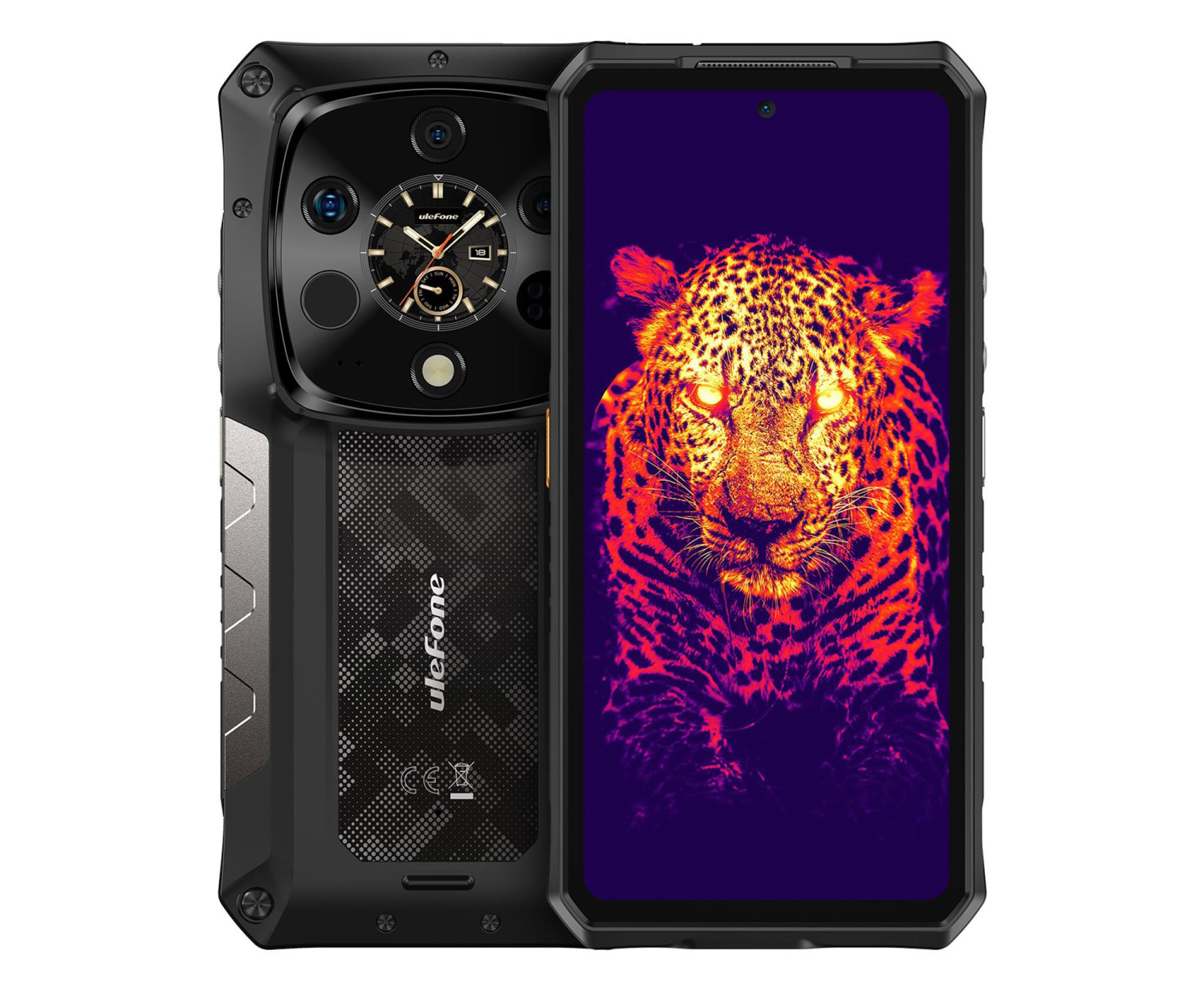 uleFone Armor 28 Ultra Thermal 5G 16GB/1TGB 10600mAh czarny 120Hz