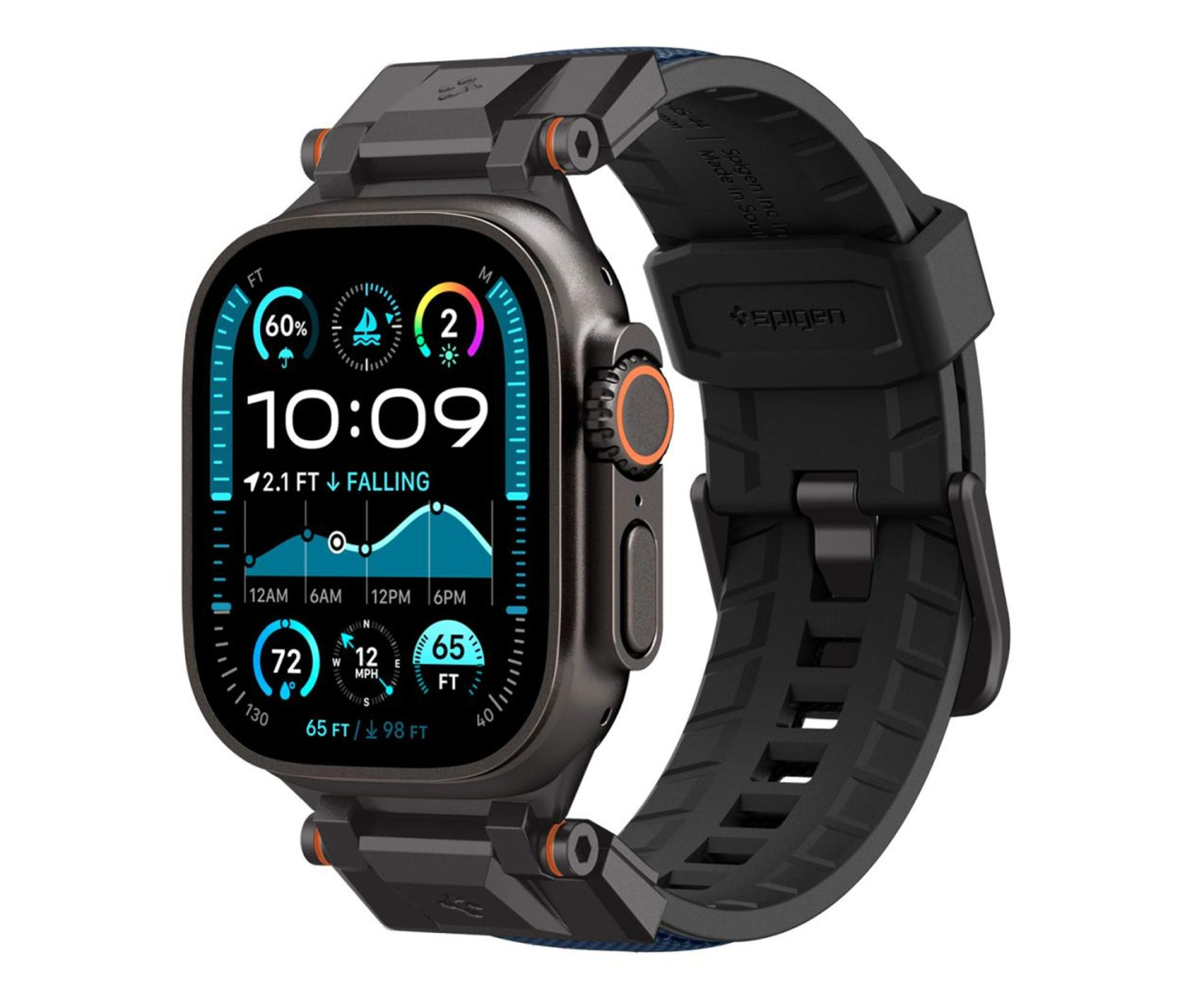 Spigen Durapro Armor Apple Watch (44 / 45 / 46 / 49 Mm) Navy Blue