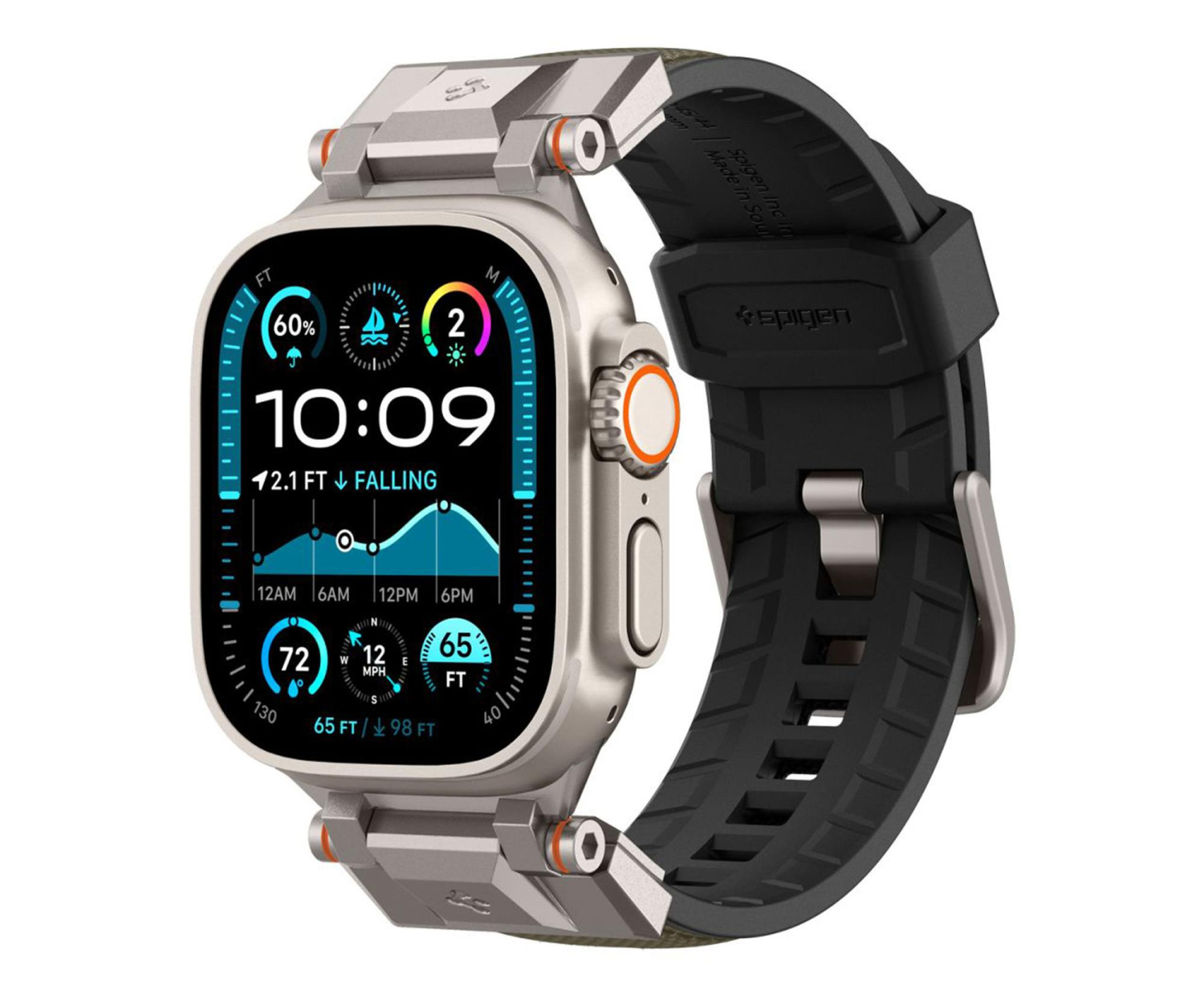 Spigen Durapro Armor Apple Watch (44 / 45 / 46 / 49 Mm) Military Gr