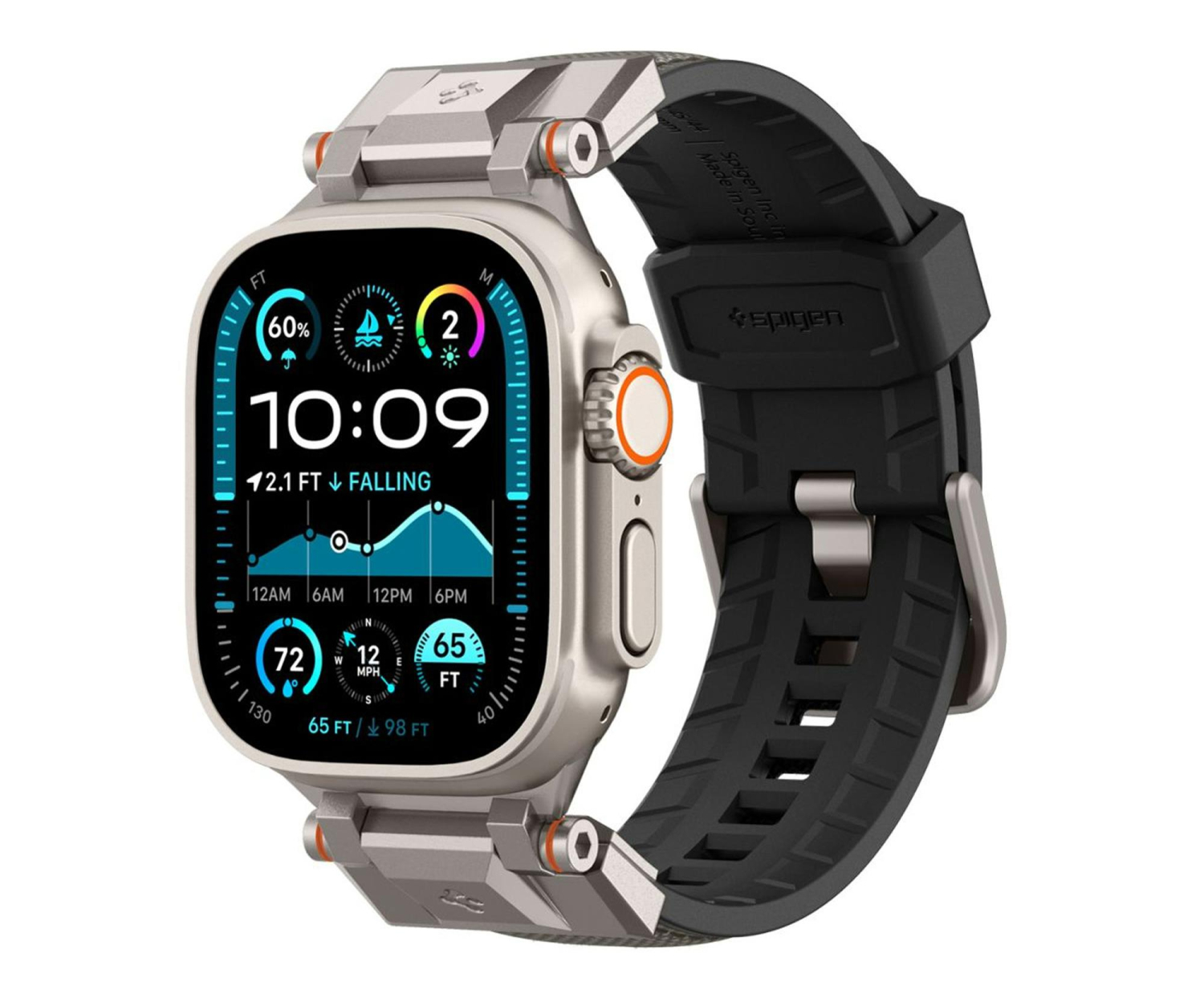 Spigen Durapro Armor Apple Watch (44 / 45 / 46 / 49 Mm) Grey