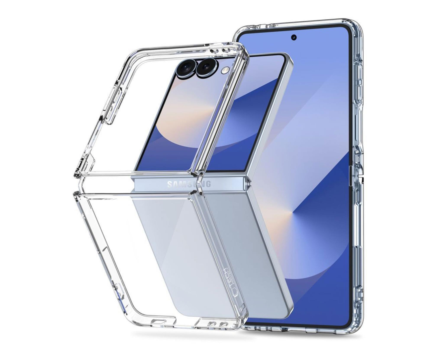 Tech-Protect FLEXAIR HYBRID GALAXY Z FLIP 7 CLEAR