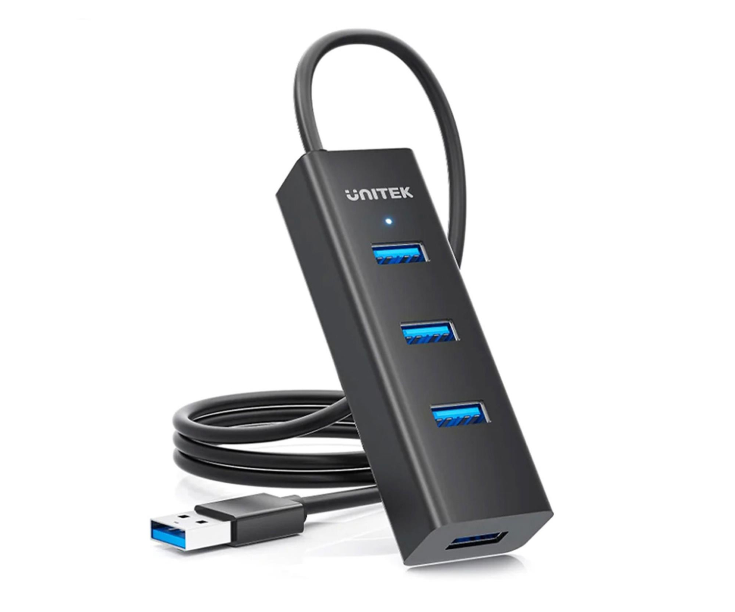 UNITEK AKTYWNY HUB USB-A 5GBPS, 4X USB-A
