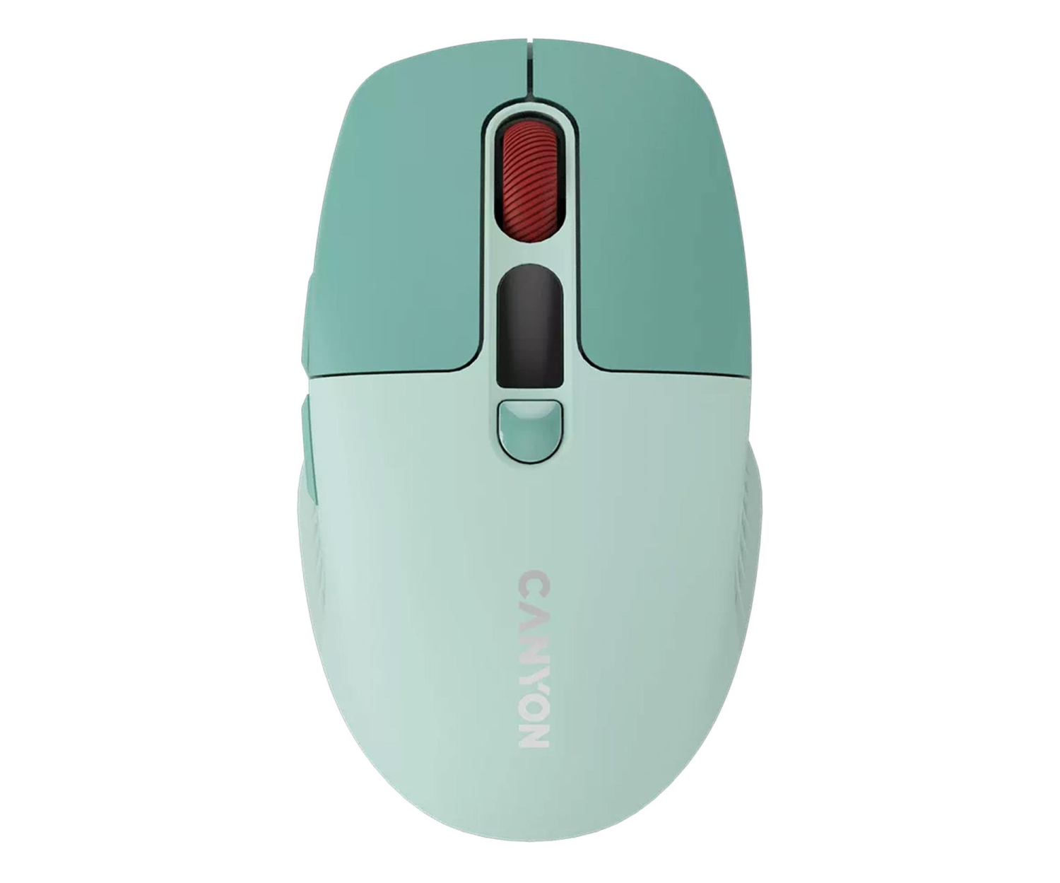 CANYON Mysz bezprzewodowa MW-26 LCD Cicha Dwa Tryby Zielona