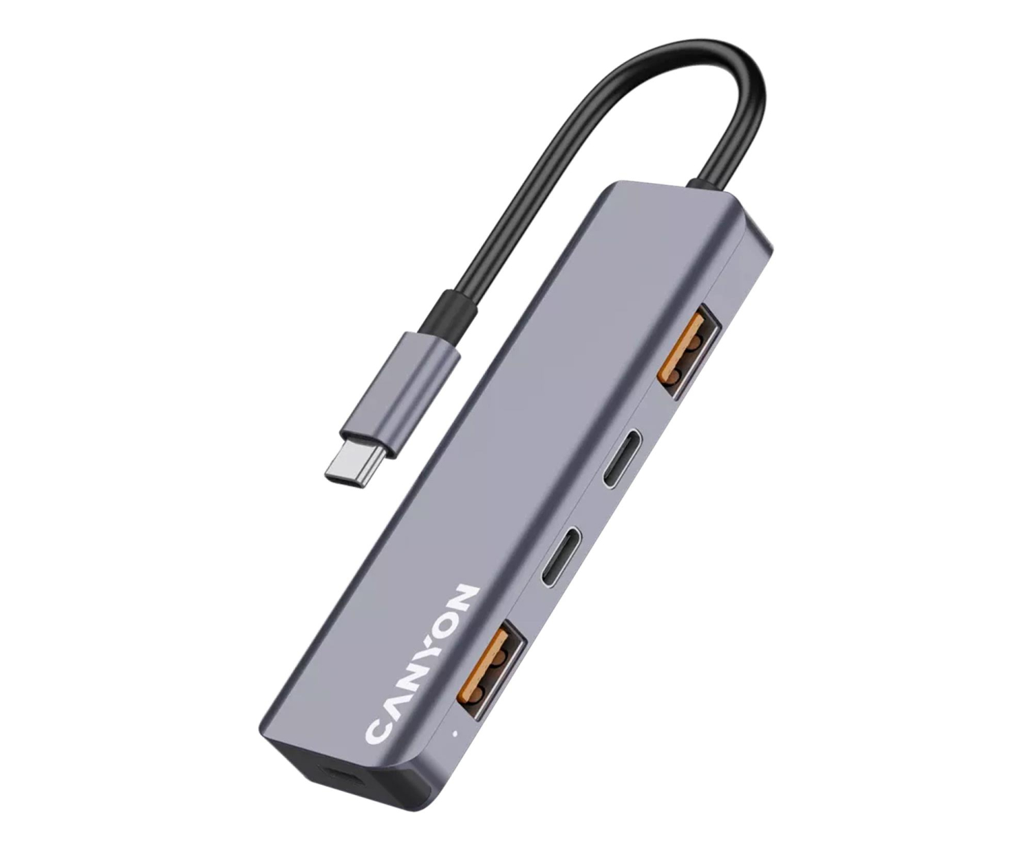 CANYON HUB DS-18 5 w 1 USB-C Szary