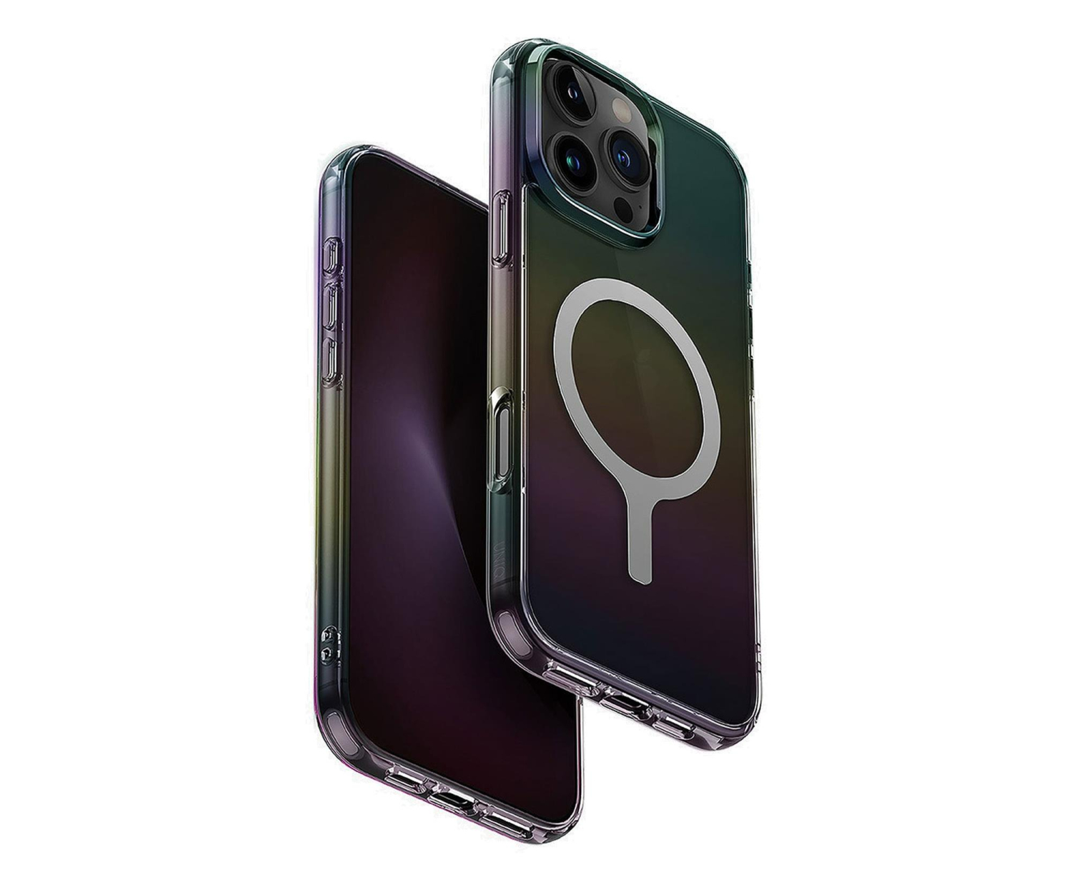 Uniq Etui Iridescia do iPhone 16 Pro Max Magclick Charging
