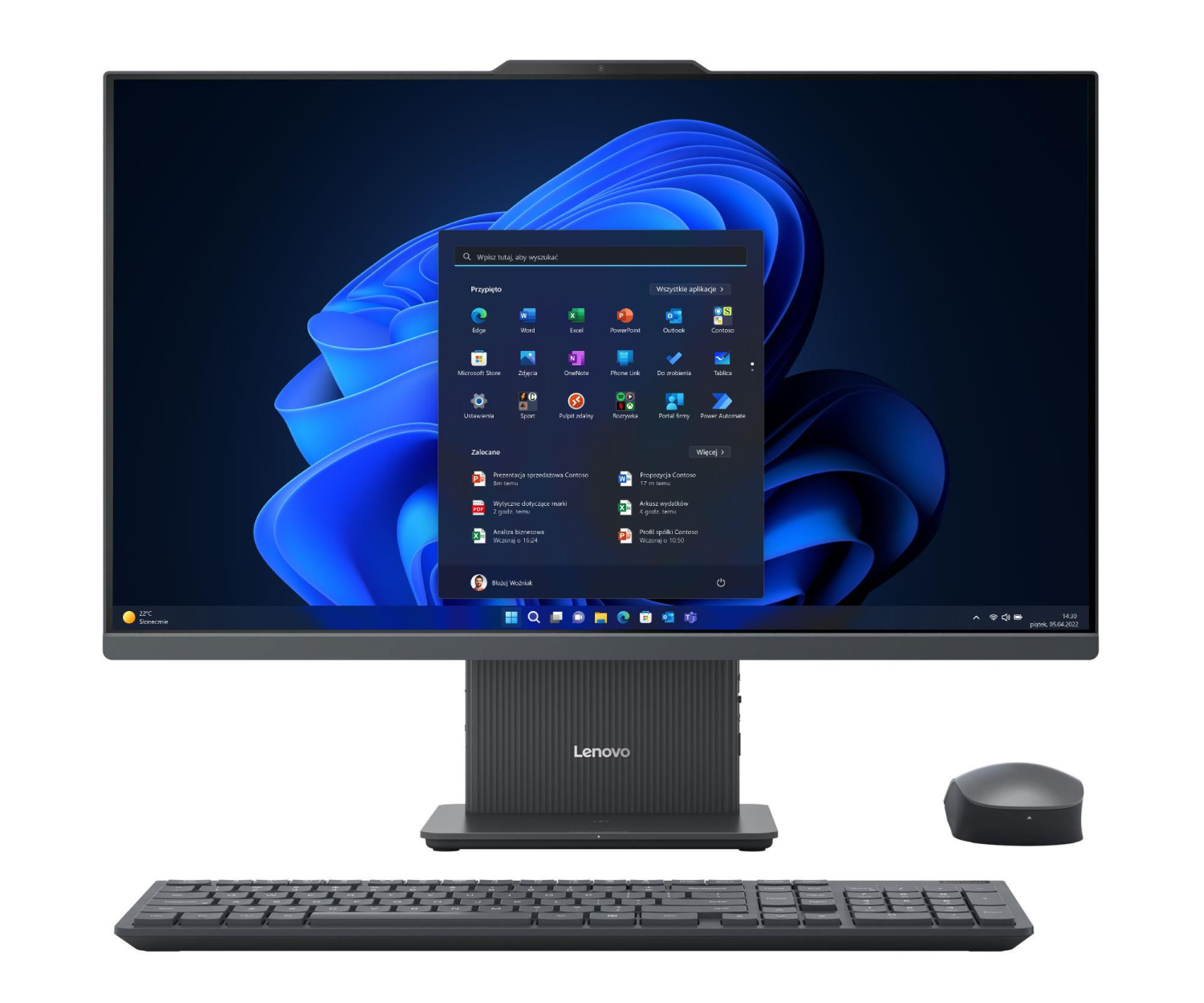 Lenovo IdeaCentre AIO 27 Ultra 5-226V/16GB/512/Win11PX Czarny