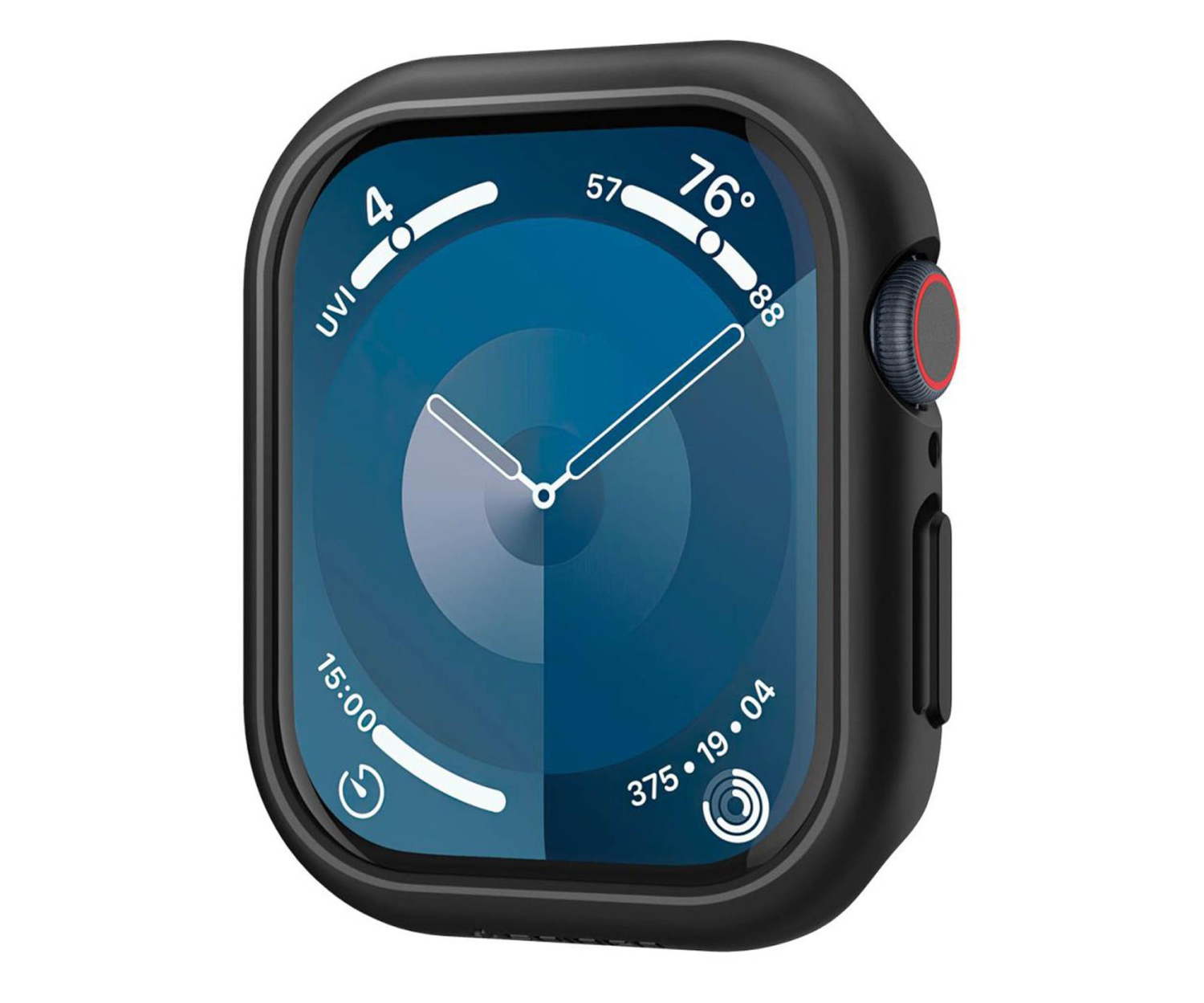 Spigen Thin Fit Apple Watch 10 (46 Mm) Black