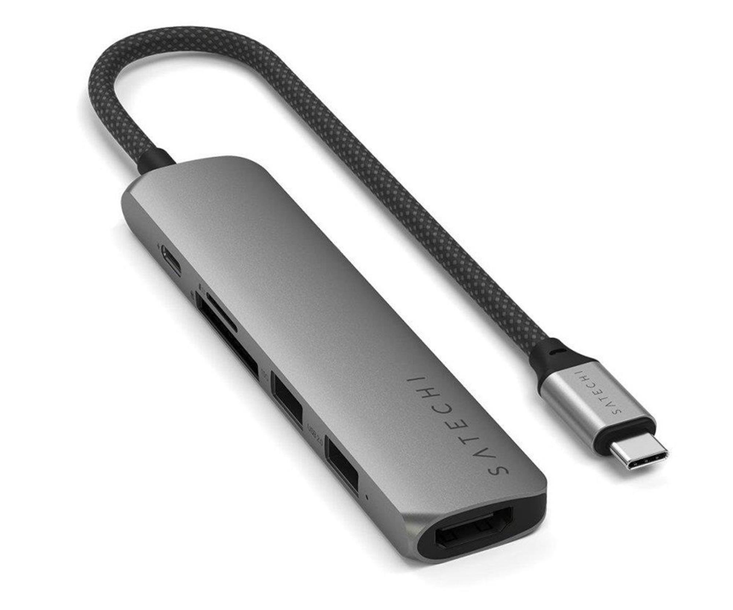 Satechi 6-in-1 USB-C Slim Multiport Adapter USB-C