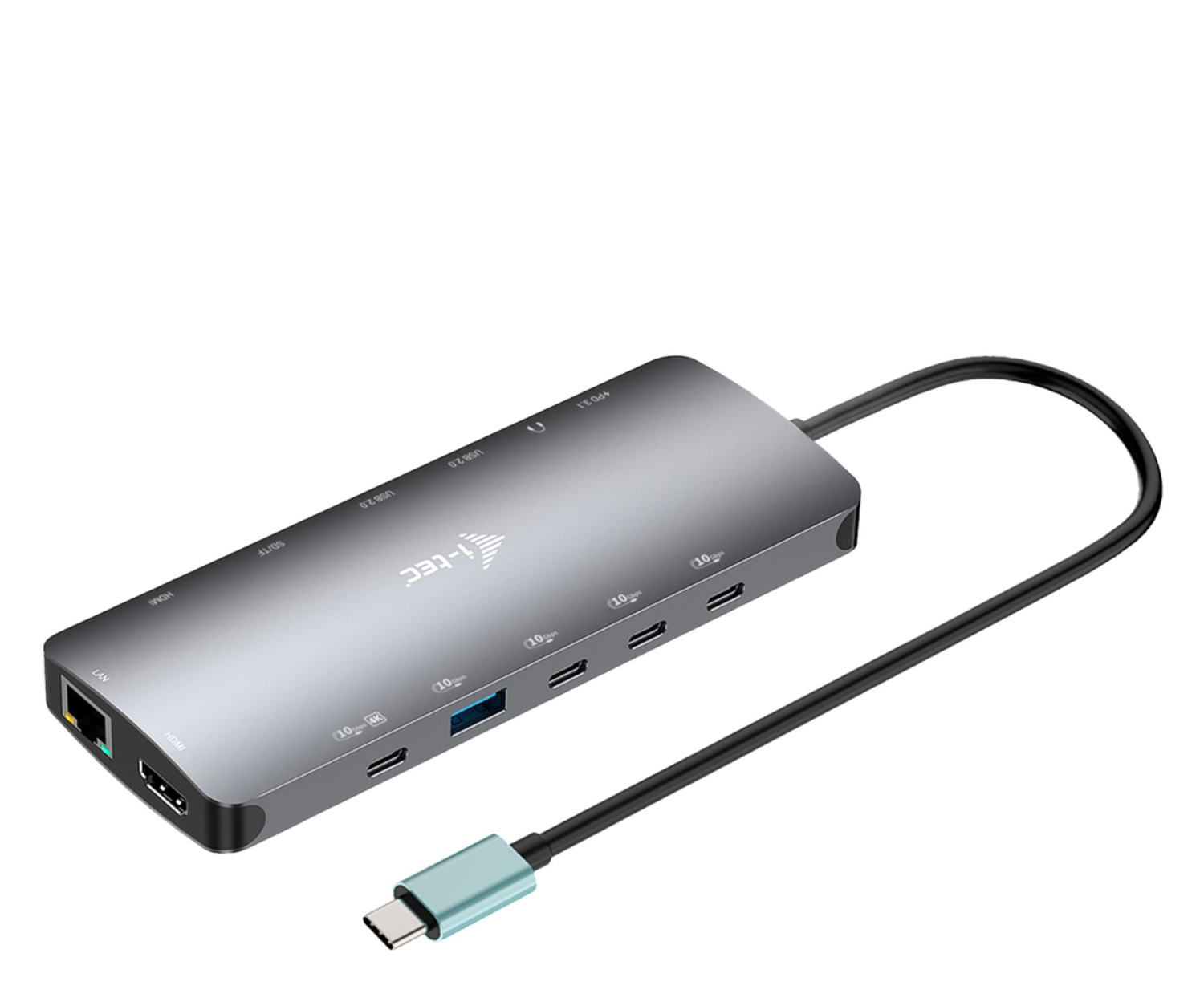 i-tec USB-C Nano 3x Display Dock 2x HDMI +USB-C video PD 140W