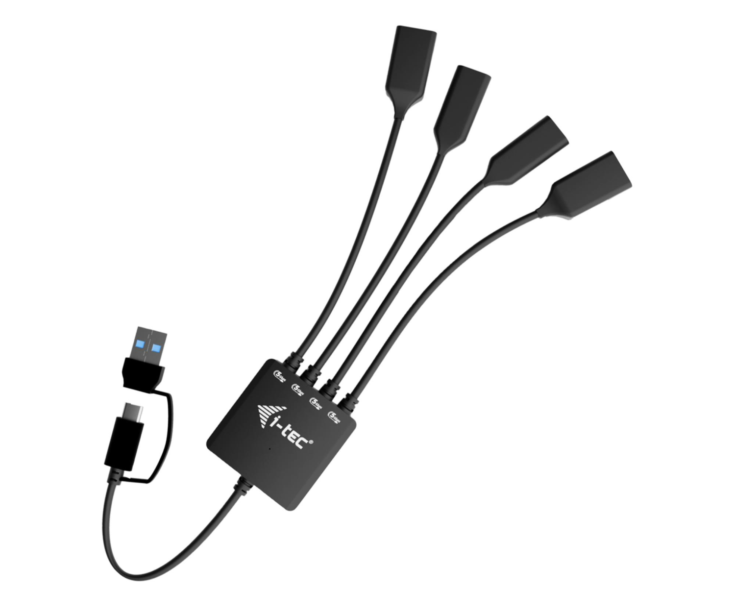 i-tec HUB USB-C/USB-A Cable 4 port (2x USB-C 2x USB-A)