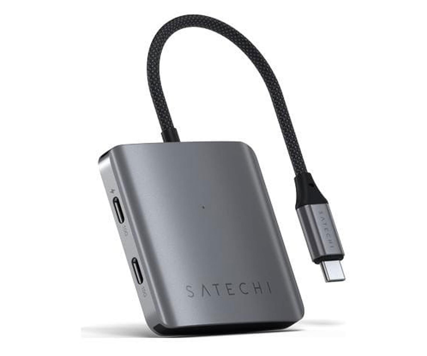 Satechi Aluminiowy hub USB-C (4x USB-C 10Gbps, w tym 1x 100W PD