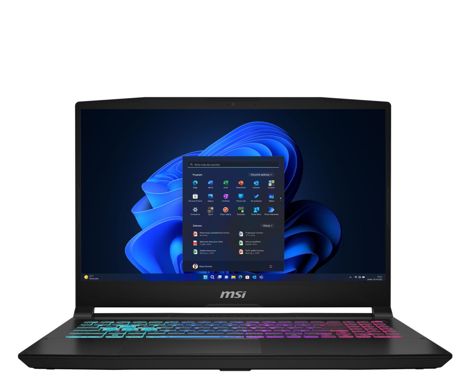 MSI Katana 15 HX i7-14650HX/32GB/1TB/Win11X RTX5060 144Hz