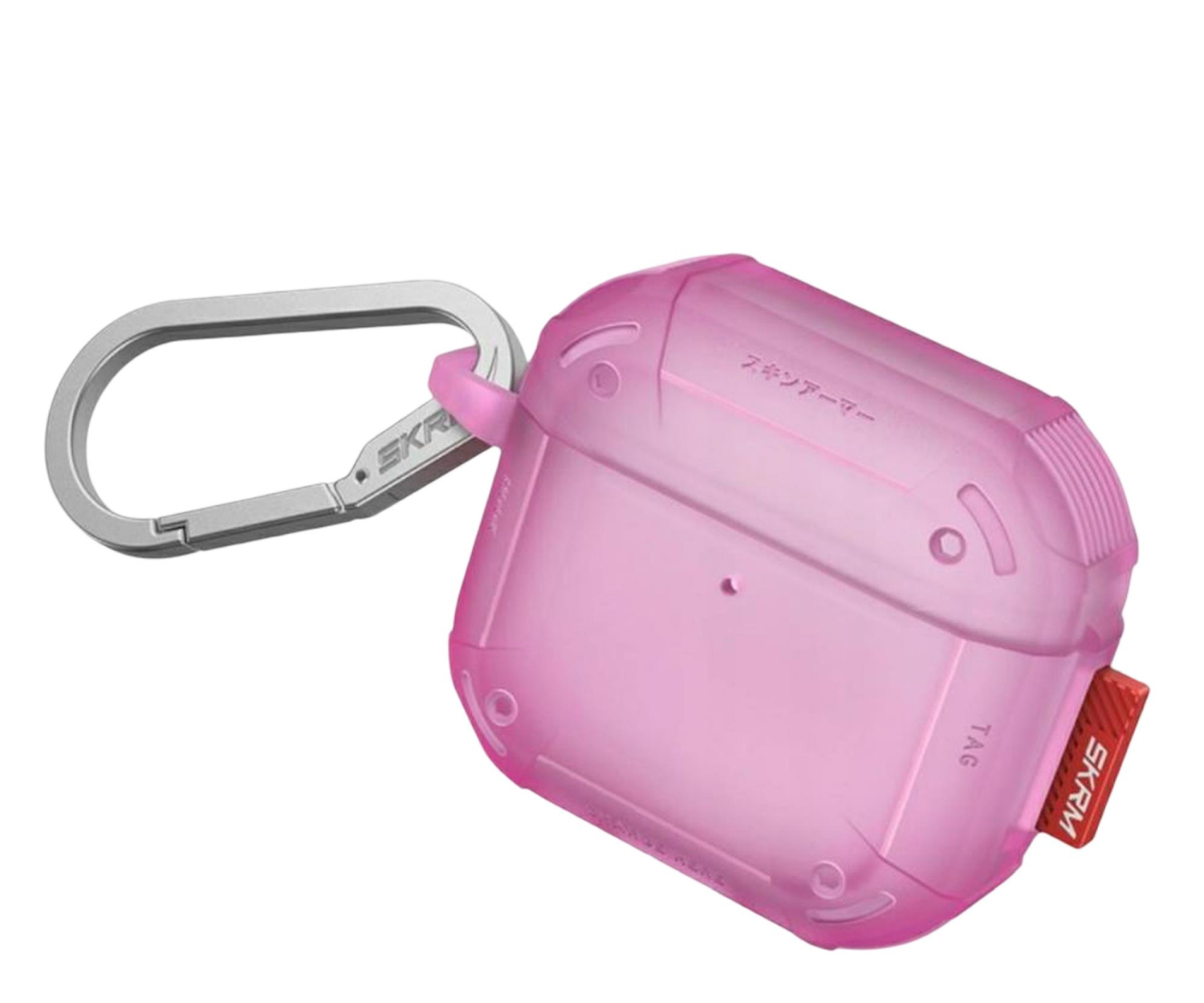 Skinarma Etui Mecha CE do AirPods 4 fuksja