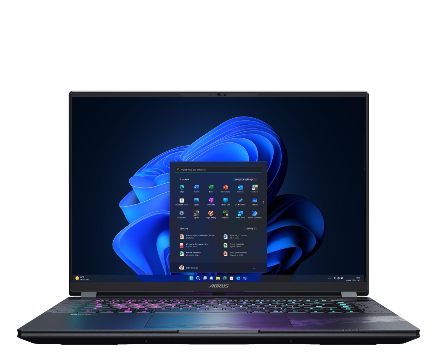 Gigabyte AORUS ELITE 16 Ultra 9 275HX/32GB/1TB/W11 RTX5070 165Hz