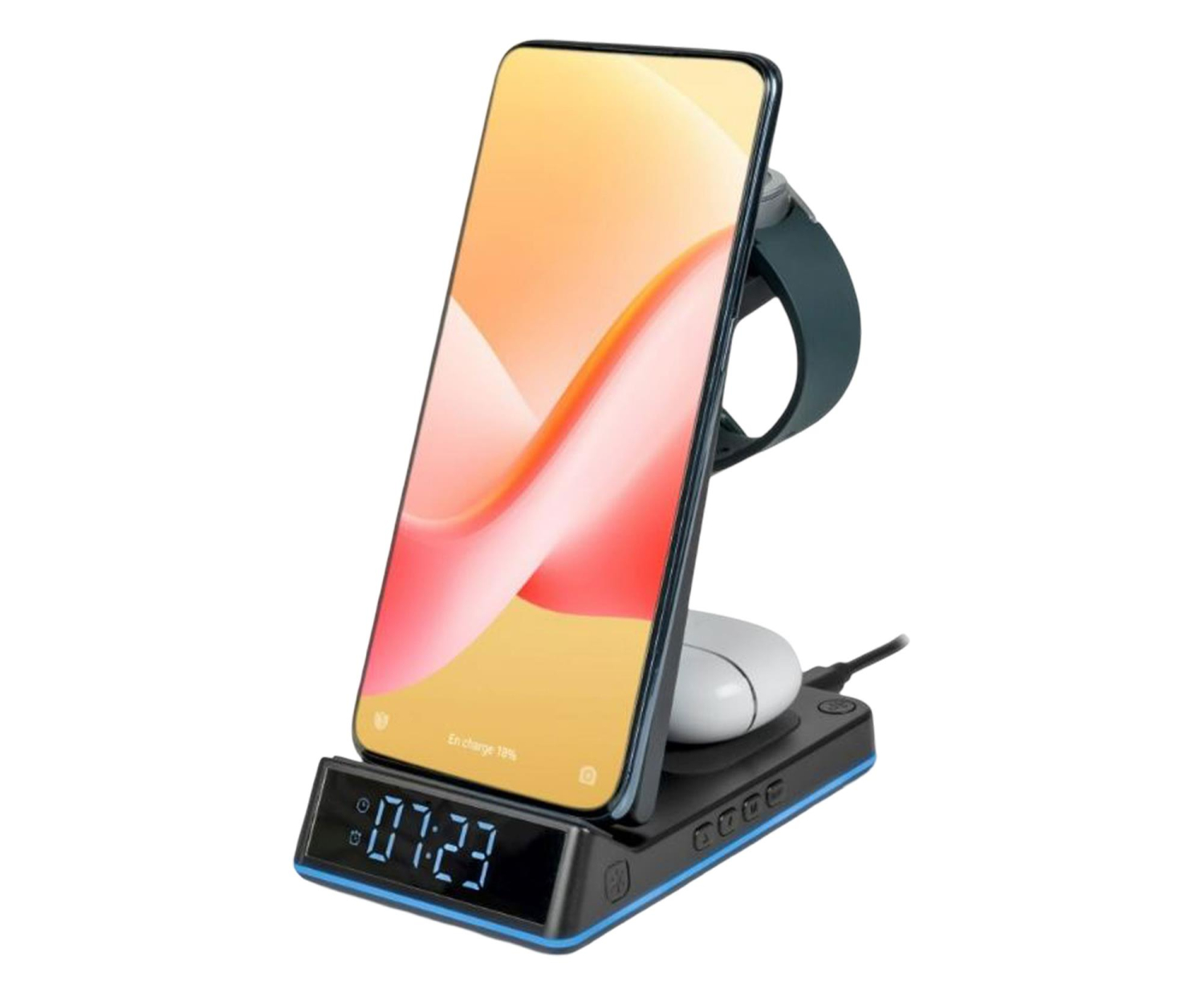 Thomson Stacja ładująca Galaxy 3w1 Budzik
