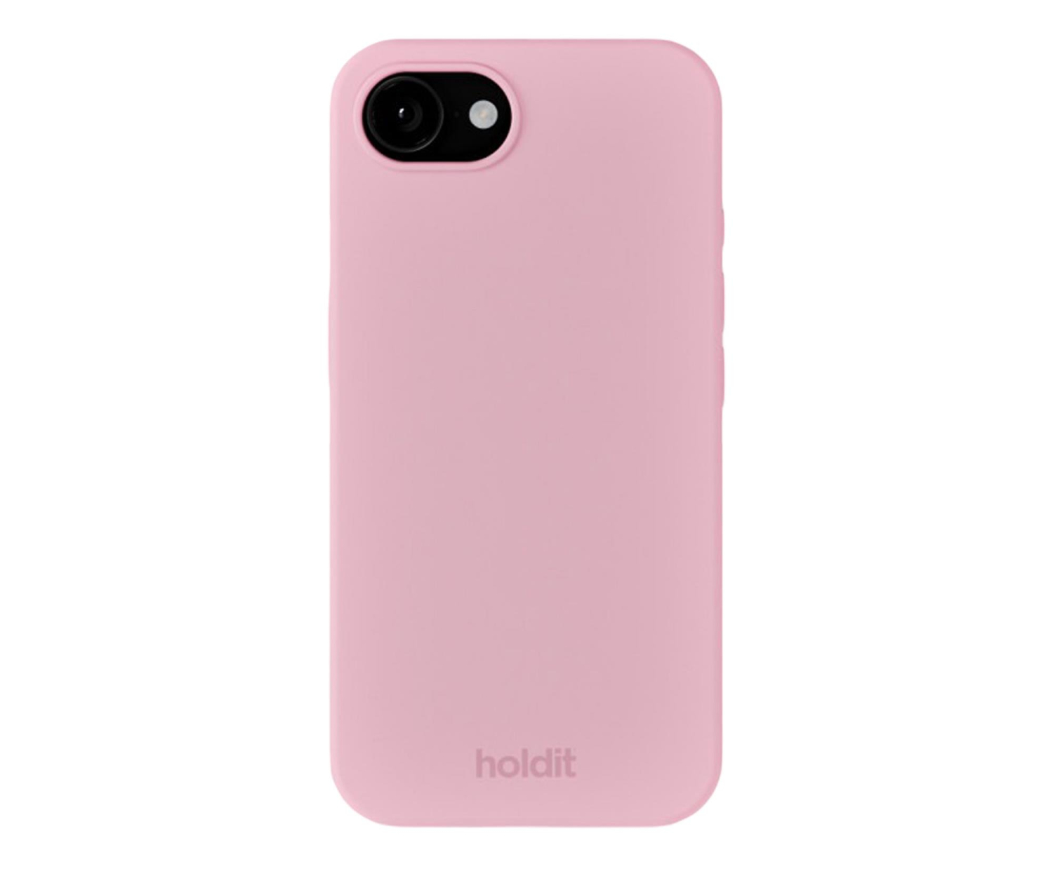 Holdit Silicone Case iPhone 16E Pink