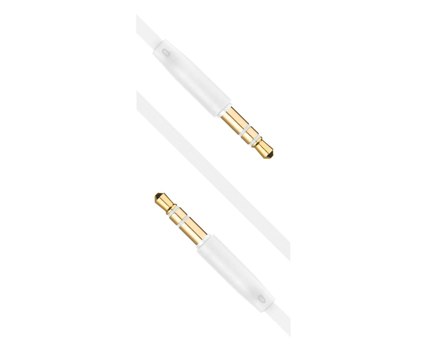 FIXED Kabel mini jack 3.5mm AUX 1m biały