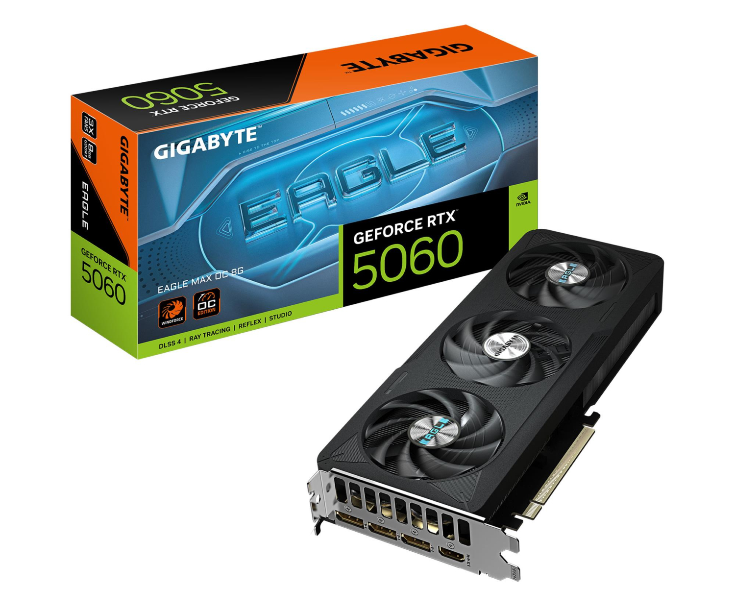 Gigabyte GeForce RTX 5060 Eagle Max OC 8GB GDDR7 DLSS4
