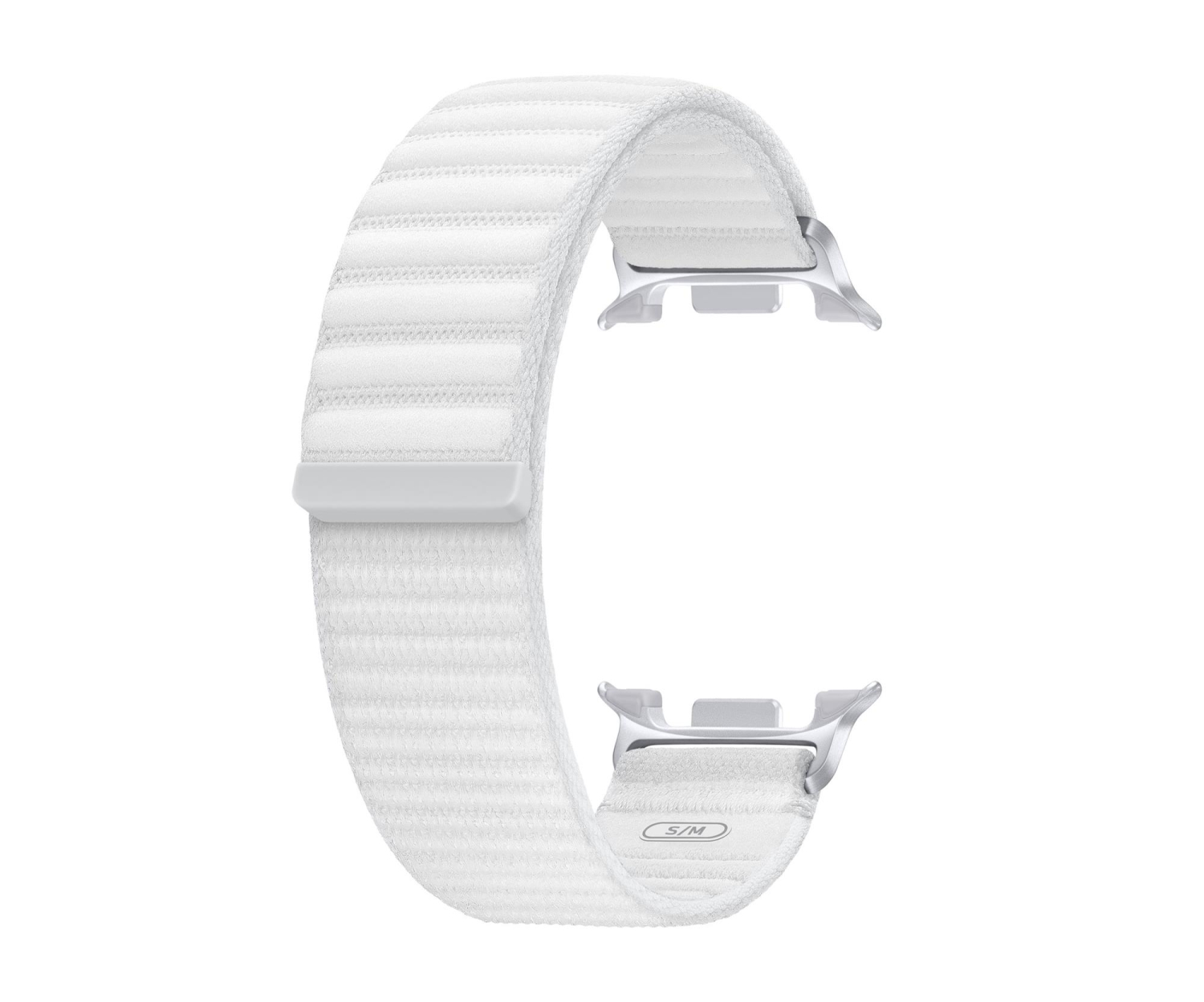 Pasek do smartwatcha SAMSUNG Fabric Band Galaxy Watch8/Watch8 Classic ET-SVL32SWEGEU (S/M) Biały